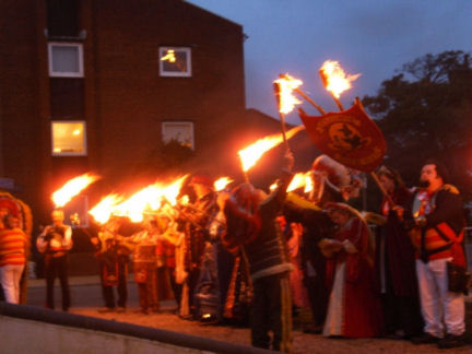 Bonfire Societies at the Remembrance Service