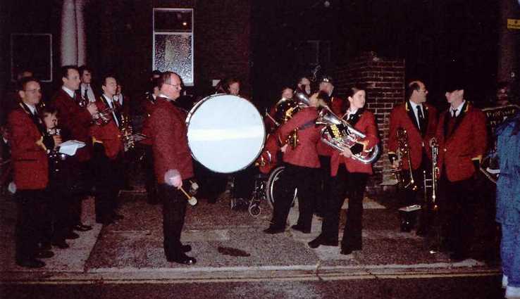 Ready to play Auld Lang Syne and 'The Queen'